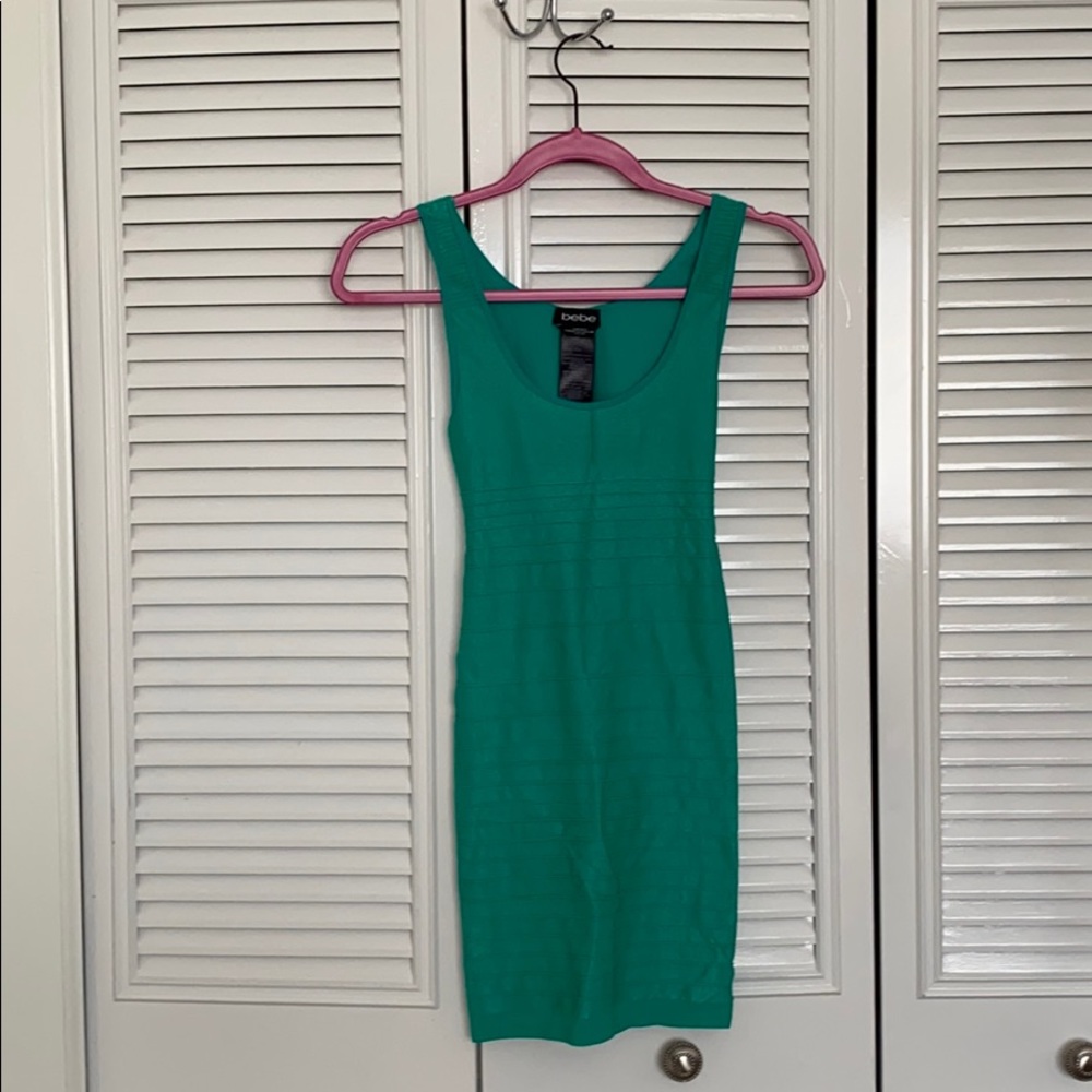 bebe bodycon dress small
